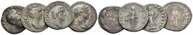 Galba, 68-69 Lot of 4 Denarii. I-II cent., AR 20mm., 11.55g. Lot of 4 Denari: including Galba, Trajan, Antoninus Pius and Faustina I.

Good Fine/Abo...