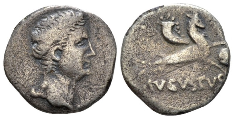 Civil Wars, 68-69 Plated denarius uncertain mint in Spain or Gaul circa 68 in th...