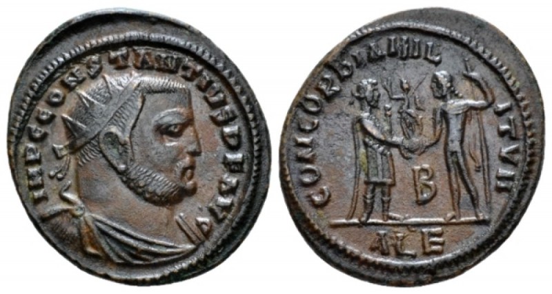 Constantius I, 305-306 Radiate Alexandria circa 305-306, Æ 19mm., 3.84g. Radiate...