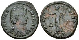Galeria Valeria, wife of Galerius Maximianus Follis Cyzicus circa 39-310, Æ 25mm., 6.33g. Diademed and draped bust r. Rev. Venus standing facing, head...