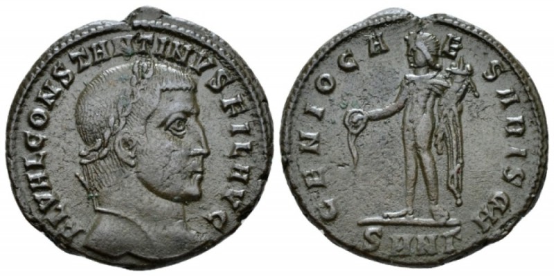 Constantine I, 307-337 Follis Nicomedia circa 309-31, Æ 25mm., 7.35g. Laureate h...