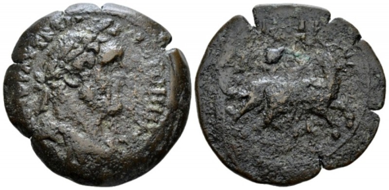 Egypt, Alexandria. Dattari. Antoninus Pius, 138-161 Drachm circa 157-158 (year 2...