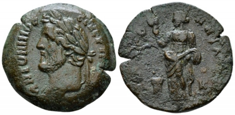 Egypt, Alexandria. Dattari. Antoninus Pius, 138-161 Drachm circa 159-160 (year 2...