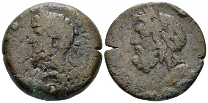 Egypt, Alexandria. Dattari. Lucius Verus, 161-169 Drachm circa 162-163 (year 3),...