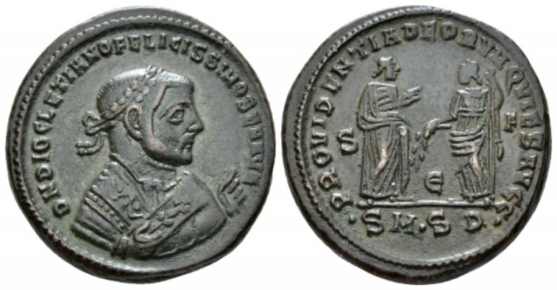 Diocletian, 284-305 Follis Serdica circa 305-306, Æ 26.6mm., 11.79g. D N DIOCLET...