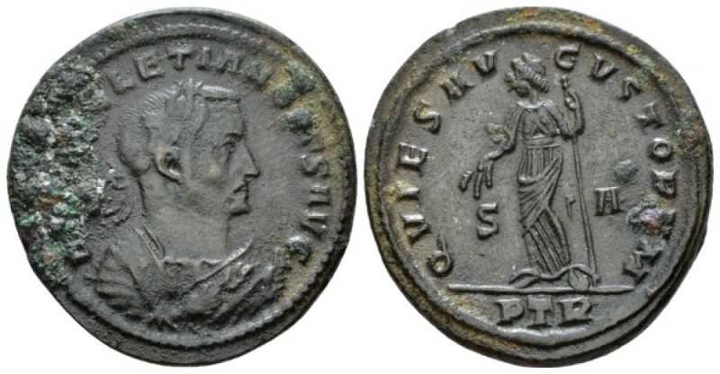 Diocletian, 284-305 Follis Treveri circa 307, Æ 28.3mm., 8.89g. Laureate bust r....