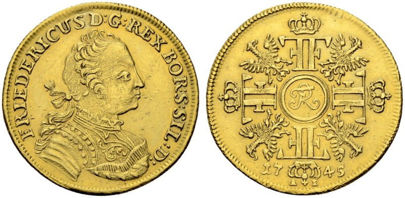 DEUTSCHLAND - Friedrich II.
Friedrich II. 1740-1786. Friedrichs d’or 1745 AE, B...