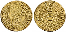 DEUTSCHLAND
Sachsen, Herzogtum, Gemeinsam, ab 1547 Kurfürstentum, ab 1806 Königreich. Gemeinsam. Friedrich III., Georg und Johann, 1500-1507. Goldgul...