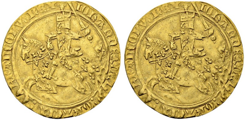 FRANKREICH
Königreich und Republik. Jean II. le Bon, 1350-1364. Franc à cheval ...