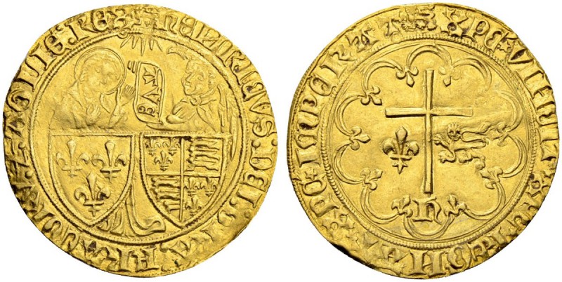 FRANKREICH
Königreich und Republik. Henri VI d'Angleterre, 1422-1453. Salut d'o...