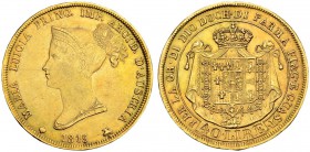 ITALIEN
Parma. Maria Luigia d'Austria, 1815-1847. 40 Lire 1815, Mailand. 12.88 g. MIR 1091/1. Schl. 431. Fr. 933. Sehr schön / Very fine. (~€ 340/~US...