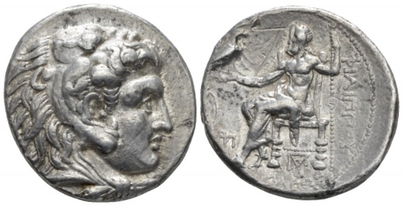 Kingdom of Macedon, Alexander III, 336 – 323 Babylon Tetradrachm circa, AR 28mm....