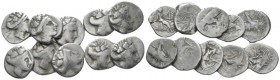 Euboea, Istiea Lot of 10 Tetrobols II-I cent., AR 12mm., 17.80g. Euboea, . Large lot of 10 Tetrobols.

Very Fine.