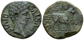 Hispania, Lepida-Celsa Octavian as Augustus, 27 BC – 14 AD Bronze After 27 BC, Æ 28.5mm., 11.80g. AVGVSTVS DIVI F Bare head r. Rev. C V I CEL L SVRA L...