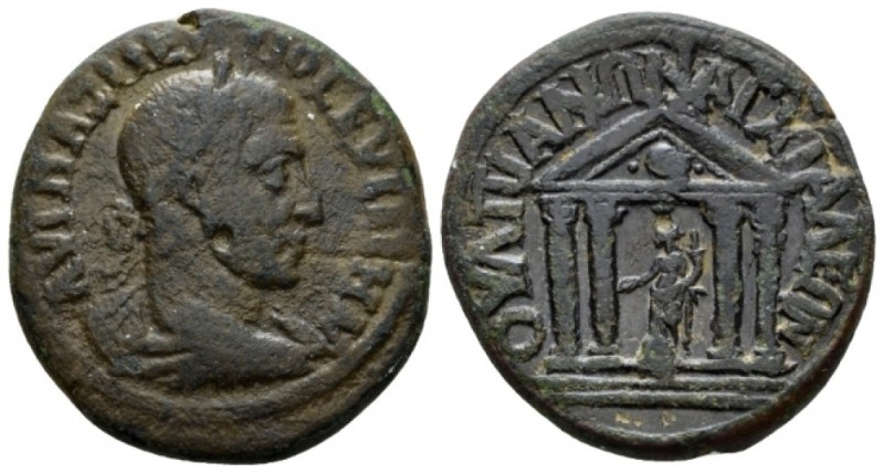 Thrace, Anchialus Maximinus I, 235-238 Bronze circa 235-238, Æ 25.2mm., 10.38g. ...