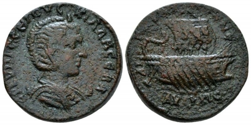 Cilicia, Aegae Herennia Etruscilla, wife of Trajan Decius Bronze circa 249-250, ...