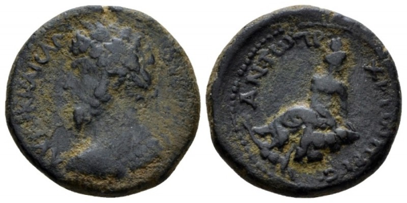 Commagene, Samosata Marcus Aurelius, 161-180 Bronze circa 161-180, Æ 19.1mm., 5....