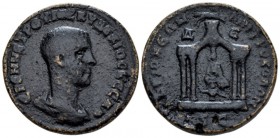 Seleucis ad Pieria, Antioch Herennius Etruscus Caesar, 250-251. Bronze circa 250-251, Æ 30.3mm., 18.70g. Bare-headed and draped bust r. Rev. ANTIOXЄΩN...