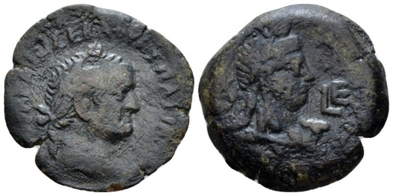 Egypt, Alexandria Vespasian, 69-79 Diobol circa 72-73 (year 5), Æ 24.9mm., 8.94g...