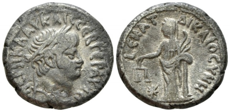 Egypt, Alexandria. Dattari. Nero, 54-68 Tetradrachm circa 62-63 (year 9), billon...