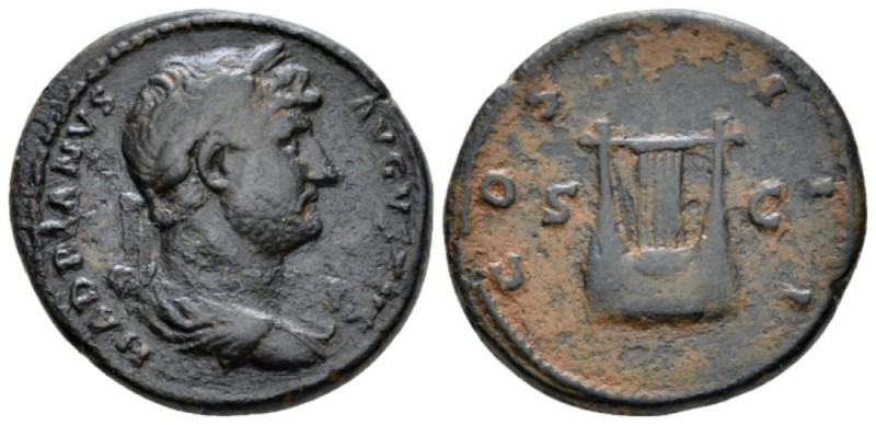 Hadrian, 117-138 As circa 125-128, Æ 22mm., 9.52g. Laureate, draped and cuirasse...