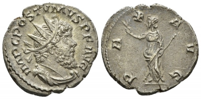 Postumus, 259-268 Antoninianus Cologne circa 268, billon 20.2mm., 3.22g. IMP POS...