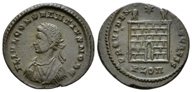 Constantius II Caesar, 324-337. Follis Londinium circa 324-325, Æ 19.6mm., 2.46g...