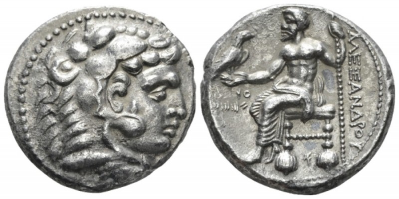 Kingdom of Macedon, Philip III Arridaeus, 323-317 Ake Tetradrachm circa 318-317,...