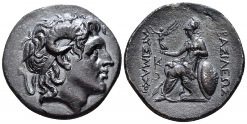 Kingdom of Thrace, Lysimachus, 305-281. Lampsacus Tetradrachm circa 297-281 BC, ...