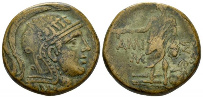 Pontus, Time of Mithradates VI Eupator, circa 85-65 Amisus Bronze circa 85-65 BC...