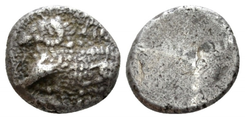 Cyprus, King Evelthon, 560 – 525. Salamis 1/6 of siglos circa 560-525 BC, AR 10....