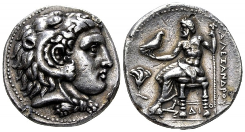 The Ptolemies, Ptolemy I Soter as satrap, 323-305. Memphis Tetradrachm circa 325...