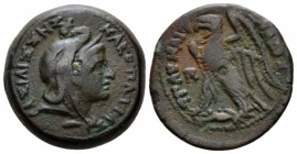 The Ptolemies, Ptolemy VI Philometor. First reign, 180-164 Alexandria Bronze circa 180-164, Æ 21mm., 7.85g. Head of Alexander r., wearing elephant’s s...