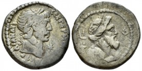 Egypt, Alexandria. Dattari. Trajan, 98-117 Tetradrachm circa 115-116 (year 19), billon 25.2mm., 11.03g. Laureate head r.; in front, star. Rev. draped ...