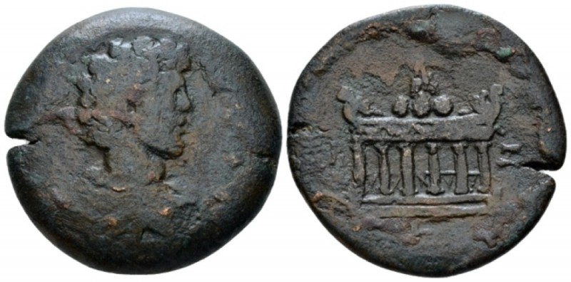 Egypt, Alexandria. Dattari. Marcus Aurelius Caesar, 139-161. Drachm circa 153-15...