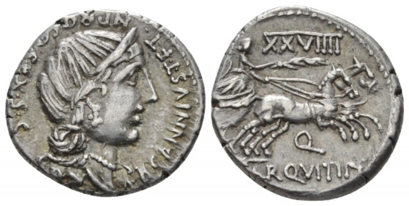 C. Annius Denarius North-Italy and Spain 82-81, AR 19.5mm., 4.07g. C·ANNIVS·T·F·...