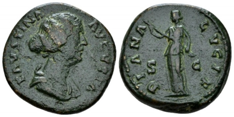 Faustina junior, daughter of Antoninus Pius and wife of Marcus Aurelius As circa...