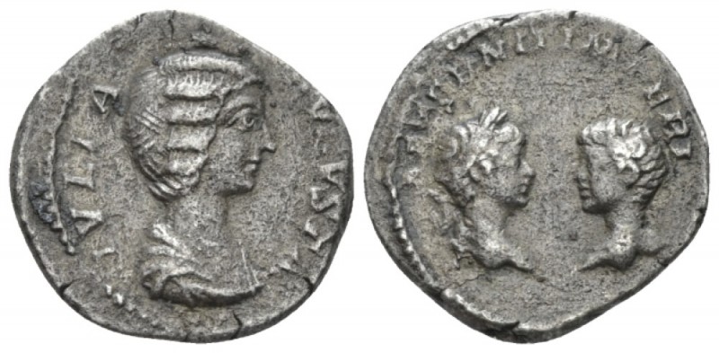 Julia Domna, wife of Septimius Severus Denarius circa 196-211, AR 19mm., 2.55g. ...