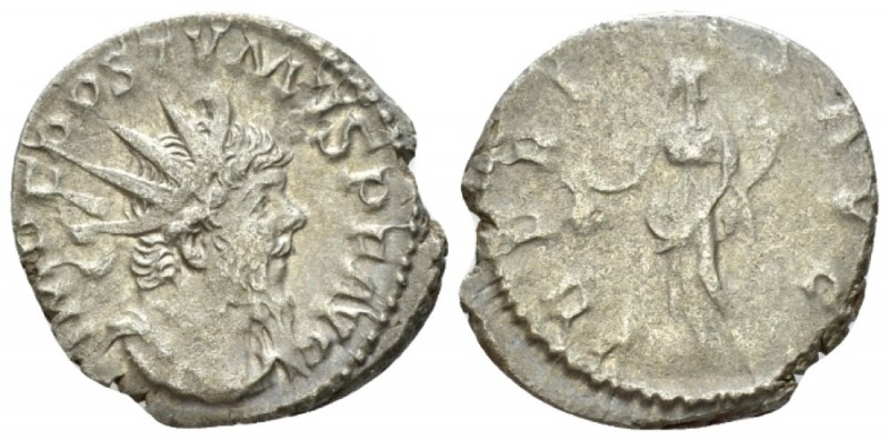 Postumus, 259-268 Antoninianus Treveri circa 267, billon 20.9mm., 3.63g. Radiate...