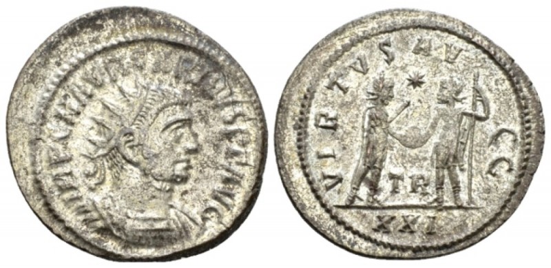 Carinus, 283-285 Antoninianus Tripolis circa 284, billon 22.4mm., 2.95g. Radiate...