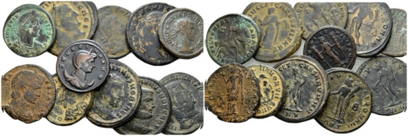 Maximianus Herculius, first reign 286-305 Lot of 11 Bronzes circa 286-309, Æ 30m...