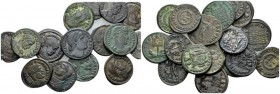 Constantine I, 307-337 Lot of 17 Folllis circa 307-337, Æ 20mm., 44.83g. Lot of 17 Folllis.

Very Fine-Good Very Fine.

From the E.E. Clain-Stefan...