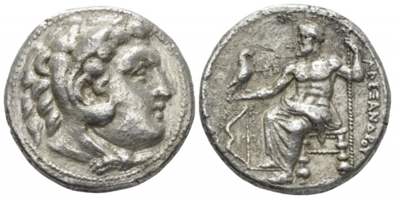 Kingdom of Macedon, Alexander III, 336 – 323 Salamis Tetradrachm circa 332-331, ...