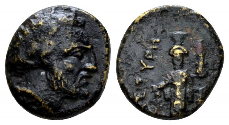 Mysia, Tissaphernes satrap, circa 400-395 BC, Astyra Bronze circa 400-395, Æ 11m...