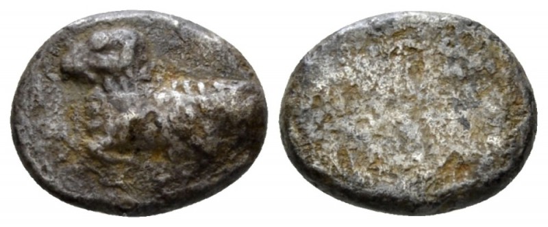Cyprus, King Evelthon, 560 – 525. Salamis 1/6 of siglos circa 560-525, AR 12mm.,...