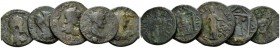 Pamphilia, Perga Trebonianus Gallus, 251-253 Lot of 5 coins III cent., Æ 27mm., 41.51g. Lot of 5 coins.

Good Fine.

From the E.E. Clain-Stefanell...
