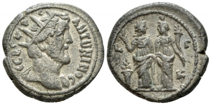 Egypt, Alexandria. Dattari. Antoninus Pius, 138-161 Tetradrachm circa 159-160 (y...