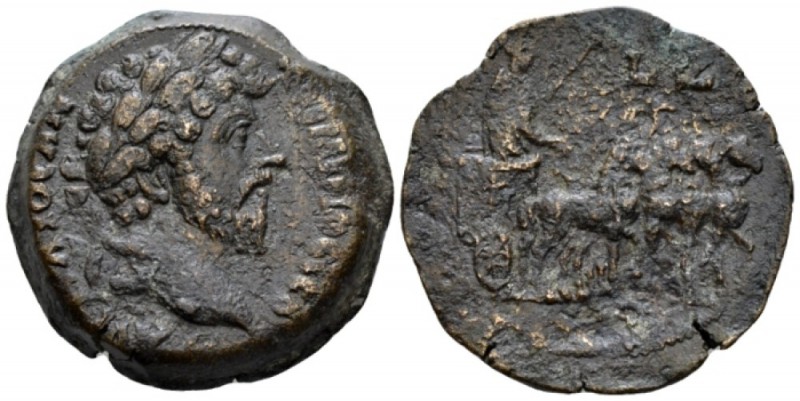 Egypt, Alexandria. Dattari. Marcus Aurelius, 161-180 Drachm circa 166-167 (year ...