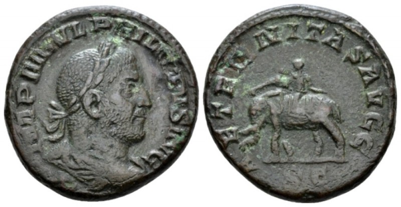 Philip I, 244-249 As circa 244-249, Æ 25mm., 9.82g. Laureate, draped and cuirass...