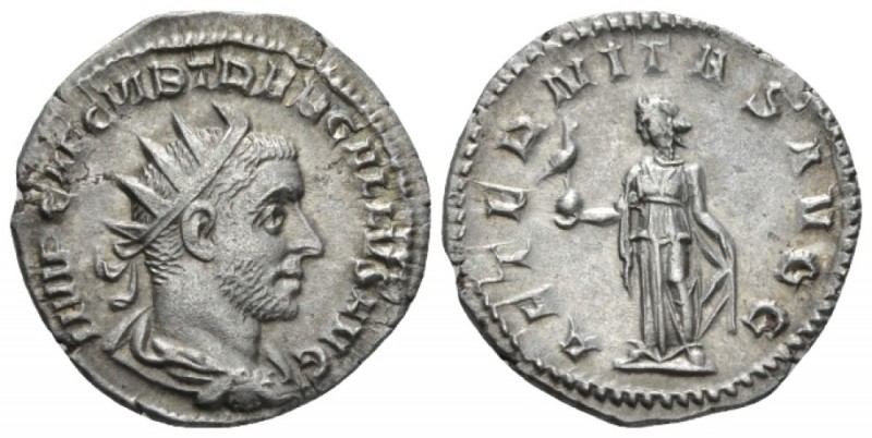 Trebonianus Gallus, 251-253 Antoninianus circa 251-253, AR 20mm., 2.70g. Radiate...